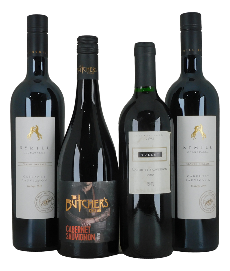 Mixed Cabernet Sauvignon Wine Pack (4x 750mL), AUS.