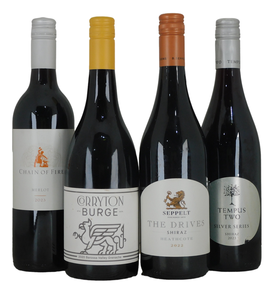 Mixed Red Pack (4x 750mL).