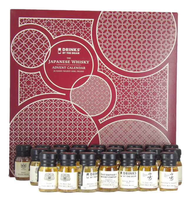 Suntory Whisky TheJapaneseWhisky Advent CalendarDrams GiftBox 2021(24x30mL)