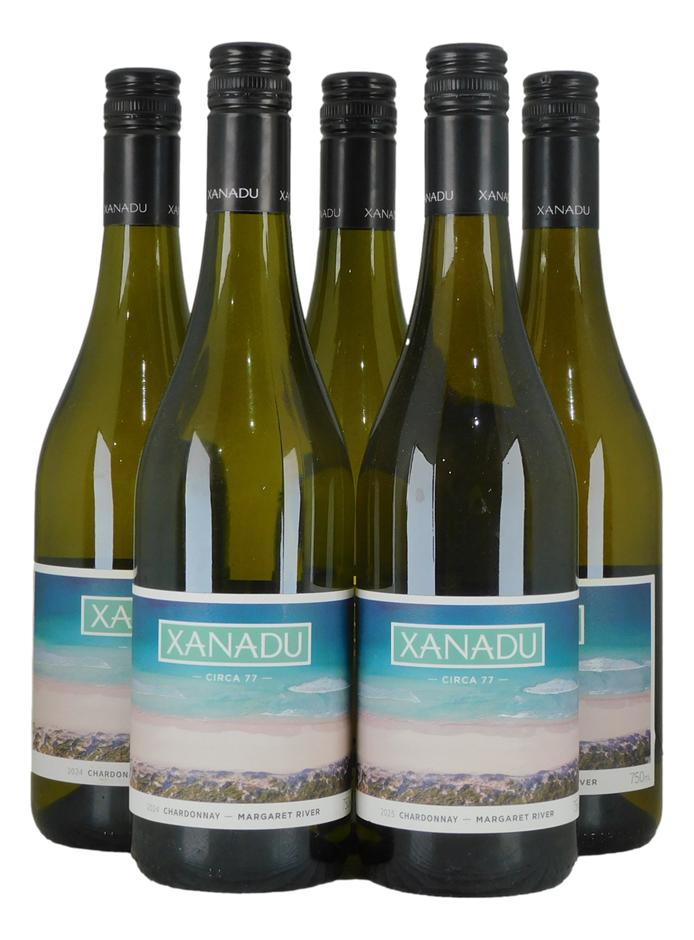 Xanadu Circa 77 Chardonnay 24/25 (5x 750mL), Margaret River.