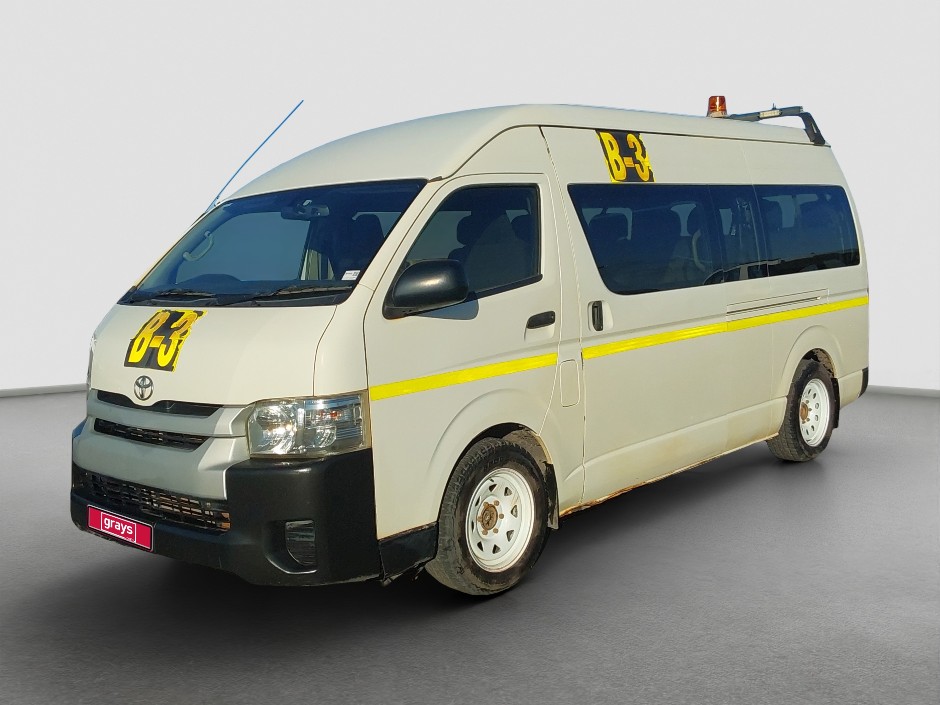 2015 Toyota Hiace GL Diesel (Ex Mine Vehicle)