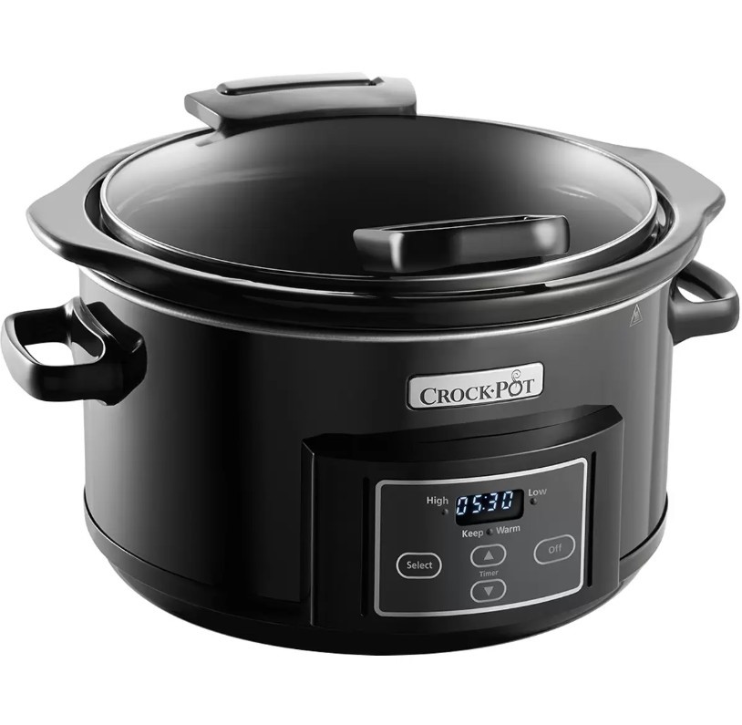 CROCKPOT Digital Hinged Lid One Pot Cooker 4.7L. NB: Minor use.