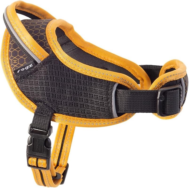 ROGZ Airtech Sport Dog Harness, Burnt Ochre, Small