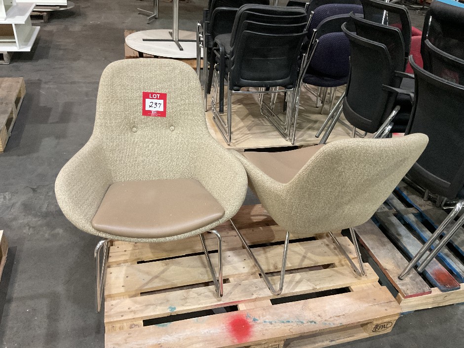 Pair of Fabric Chairs