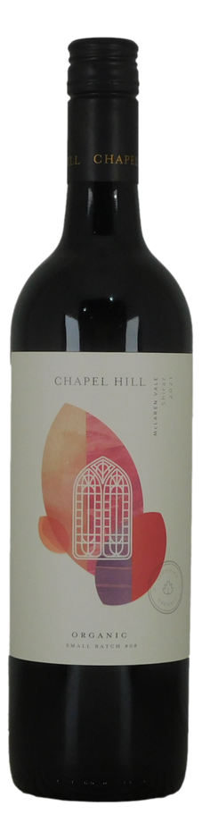 Chapel Hill Small Batch #08 Organic Shiraz 2021 (6x 750mL), McLaren Vale.