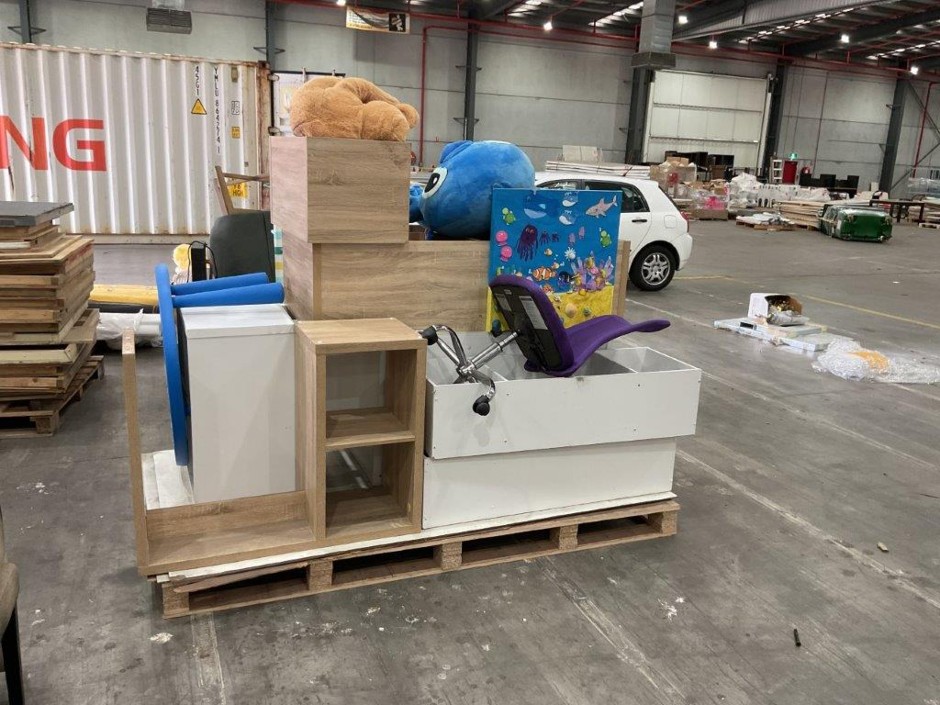 Pallet of Assorted Kids Room Furniture