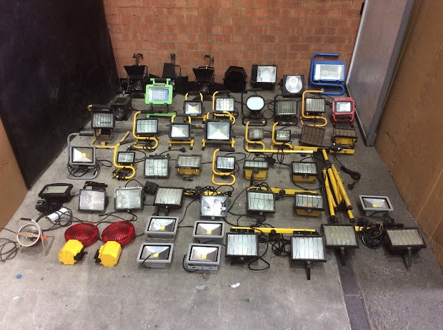 Ironhorse Mixed Brand and Model Portable Work Lights/Spotlights