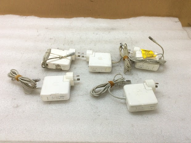 Apple MagSafe Mixed Model Power Adapter (Lot of 5)