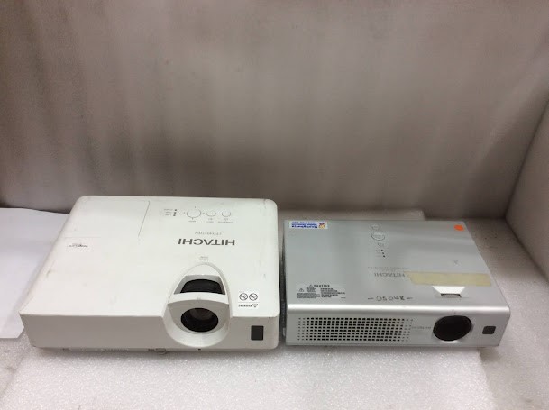 Hitachi CP-X4041WN&CP-RS55 LCD Projector (Lot of 2)