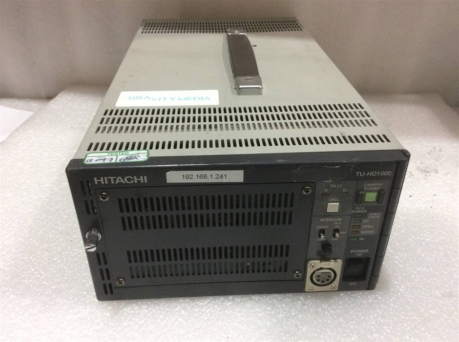 Hitachi Kokusai TU-HD1000E Triax Base Station