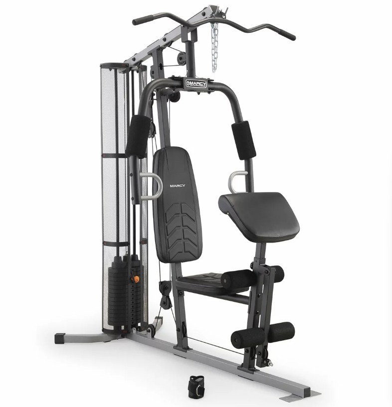 MARCY Home Gym With 68kg Weight Stack. NB: Unknown condition. Important