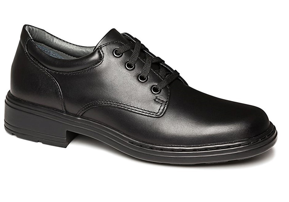 CLARKS Kids' Infinity School Shoes, Size 4.5E Big Kid (AU/US 5.5), Leather,