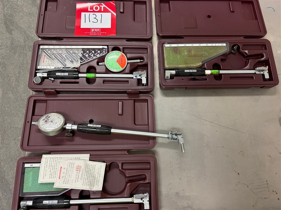 4x Peacock Calibration Gauges
