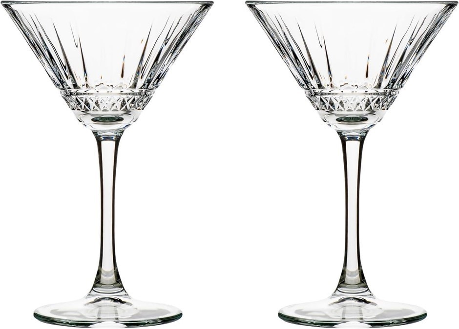 MAXWELL & WILLIAMS Cocktail & Co Atlas Martini Glass 220ML Set of 2.