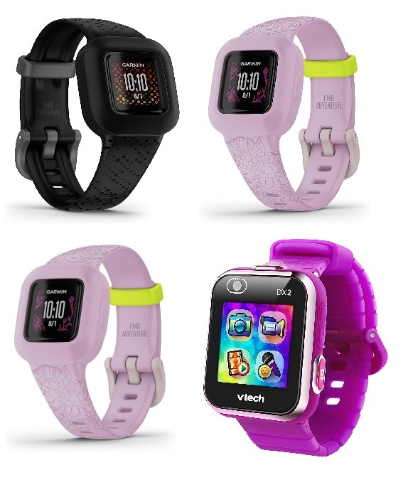 4 x Smart Watch & Fitness Tracker. 3 x GARMIN vivofit Jr.3 Fitness Tracker
