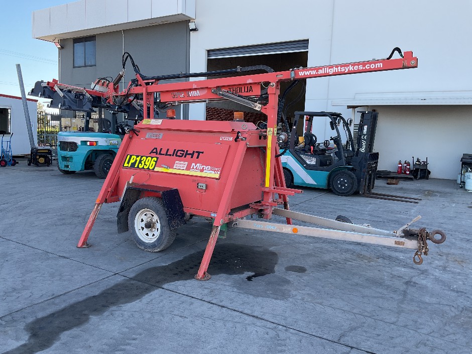 <p>2018 Allights Light Tower Plant Trailer</p>