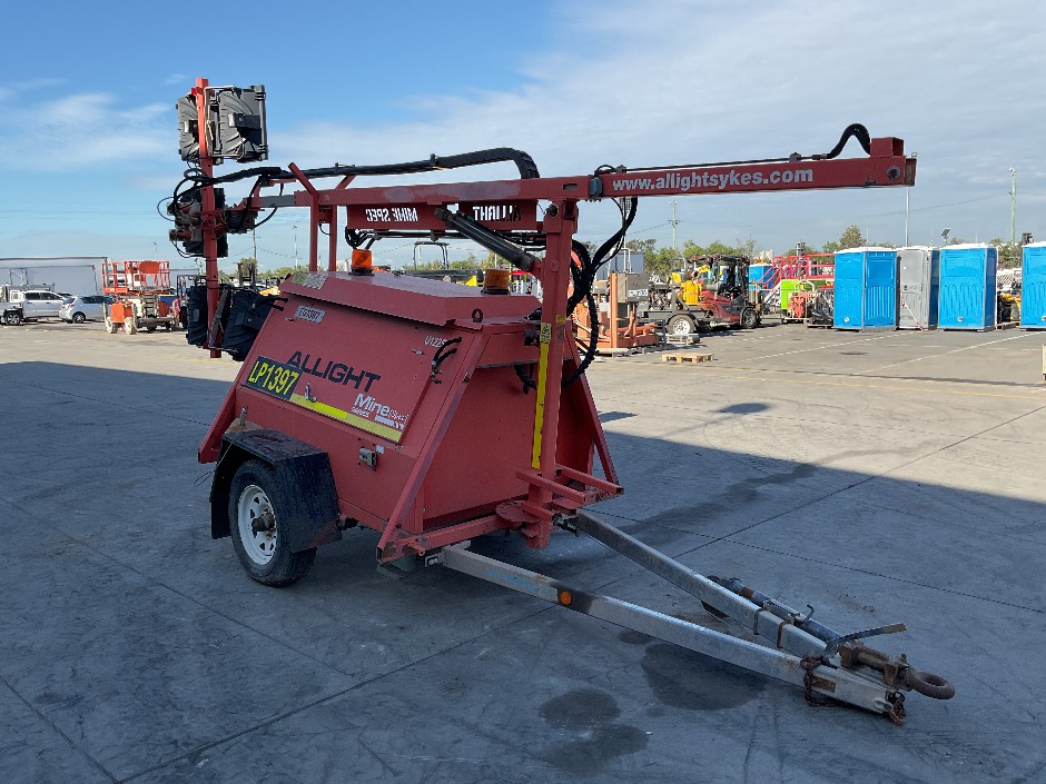 <p>2018 Allights Light Tower Plant Trailer</p>
