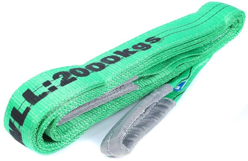 Flat Webb Lifting Sling WLL 2,000kg x 4.5M (With Test Cert).
