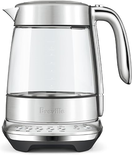 BREVILLE The Smart Crystal Luxe, Brushed Stainless Steel. NB: minor use