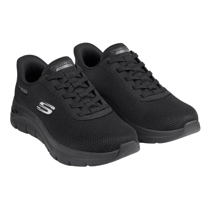 SKECHERS Men's Arch Comfy 2.0 Shoes, Size US9, Black (BBK), 66752CS.