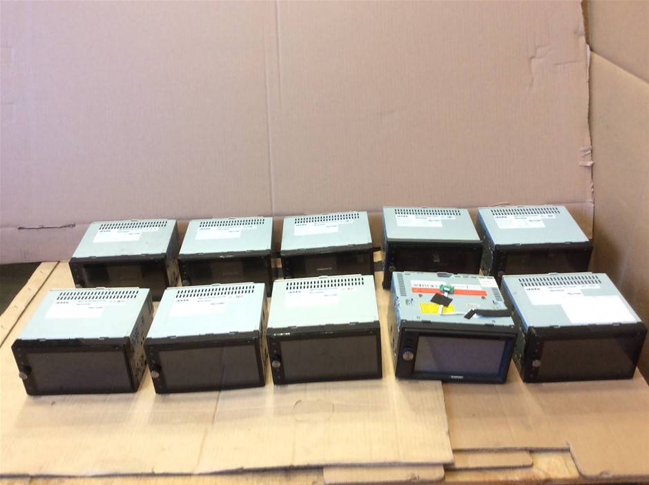 AXIS AX1870CP Car Stereo Player (Lot of 10)