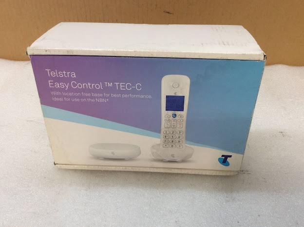 Telstra TEC-C Easy Control Cordless Phone - New