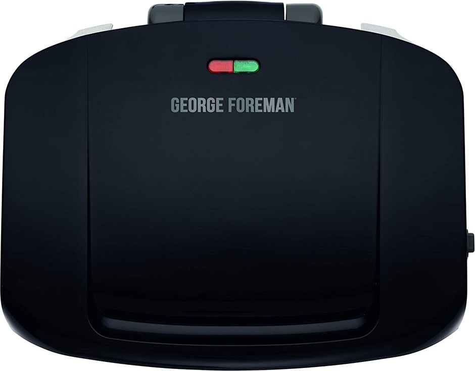 GEORGE FOREMAN Easy to Clean Grill, Colour: Black. NB: Minor use