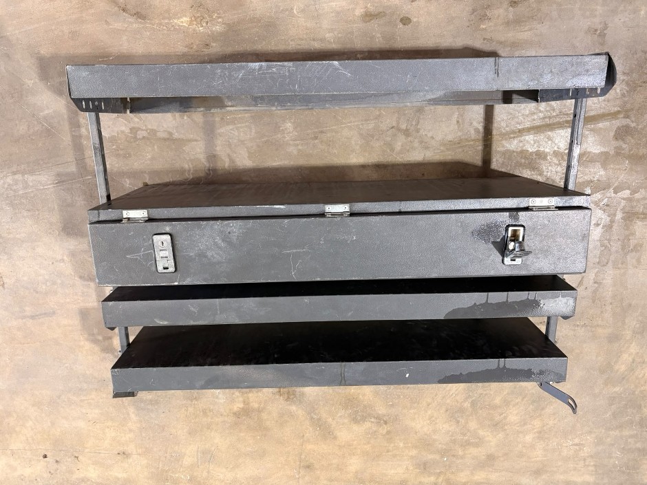 2014 VW Caddy Rhino Ladder Roof Rack and Internal Shelving