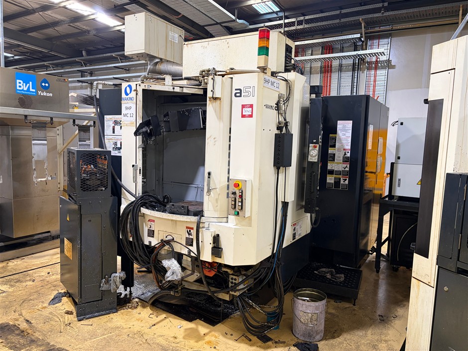 2009 Makino A51 Horizontal Machining Centre - MC12