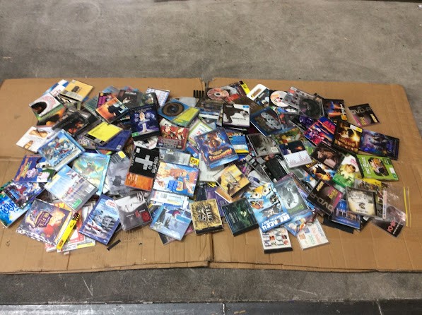 Mixed Assorted DVD / VCD / CD Movies