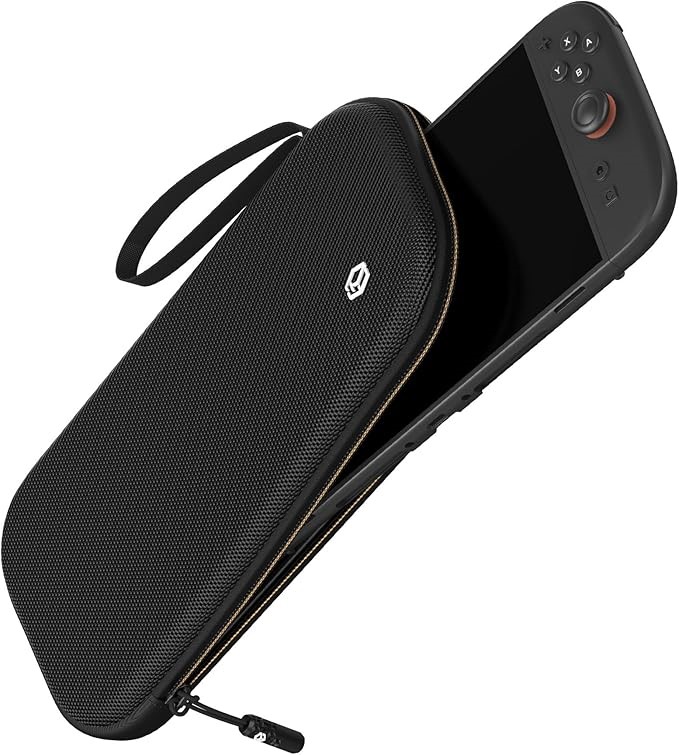 Powerwave Slim Soft Travel Case for Nintendo Switch 2, Lightweight, Portabl