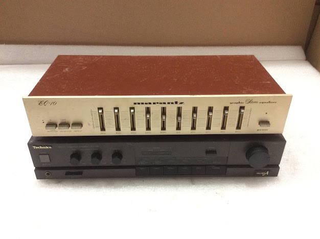 Technics SU-700 & Marantz EQ-10 Stereo Audio Lot (2 Units)