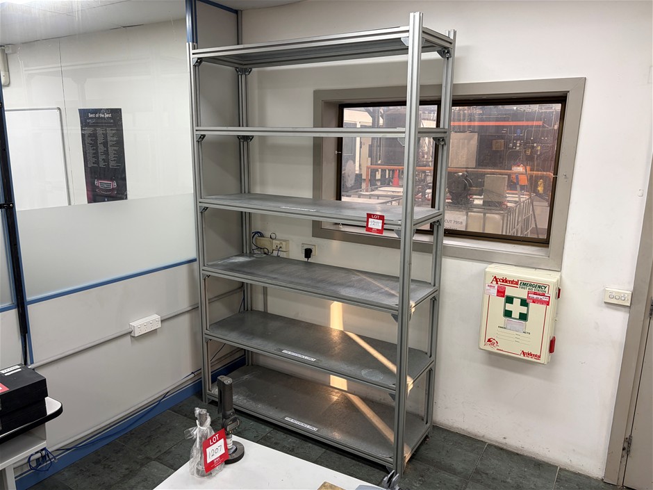 Aluminium Shelving Unit