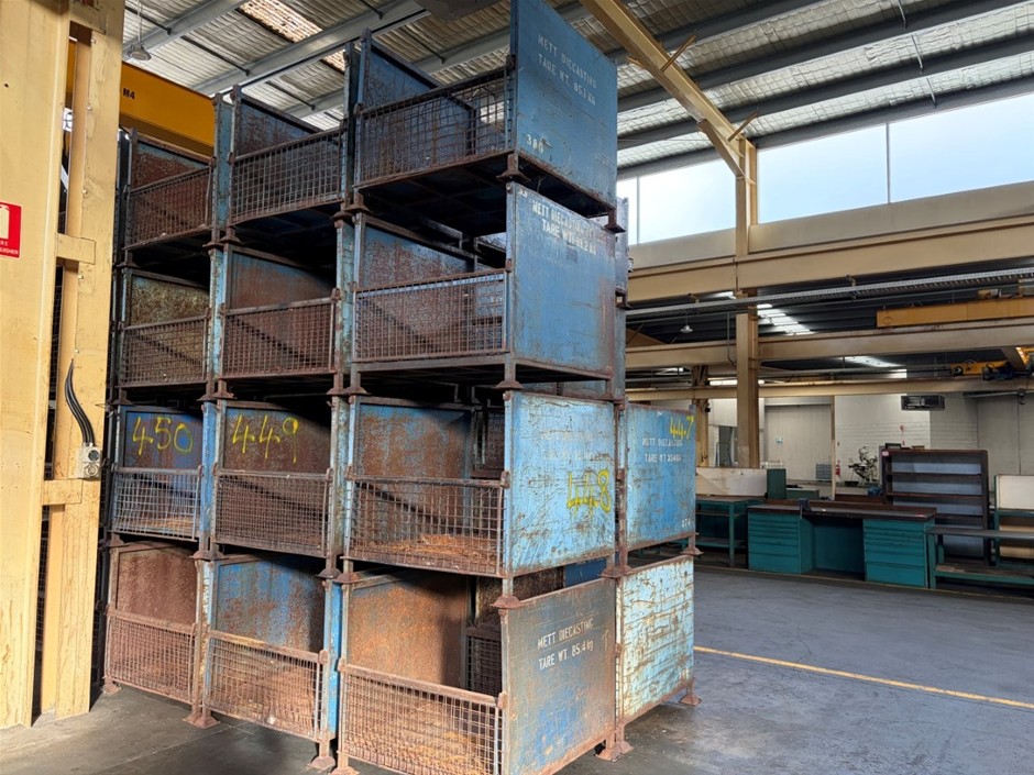 4 x Steel Stillages