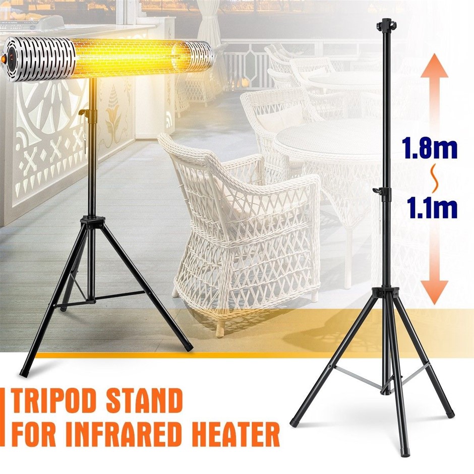Heavy Duty Adjustable Tripod Stand for Maxkon Infrared Patio Heater
