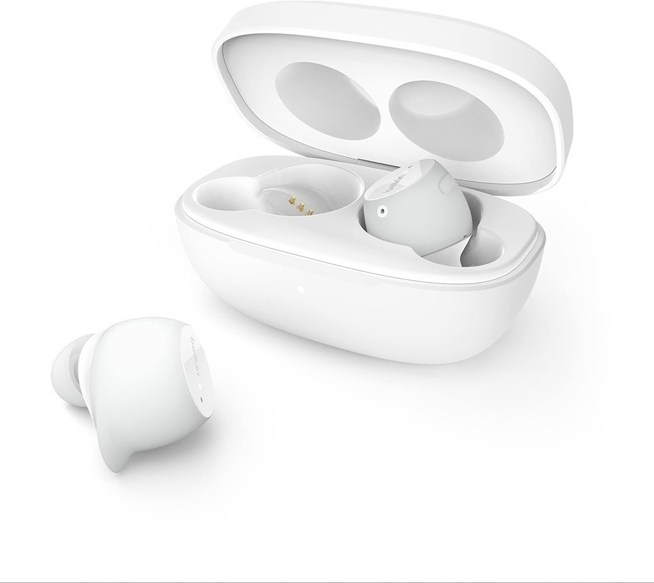 BELKIN SoundForm Immerse, True Wireless Earbuds with Hybrid ANC, Wireless C