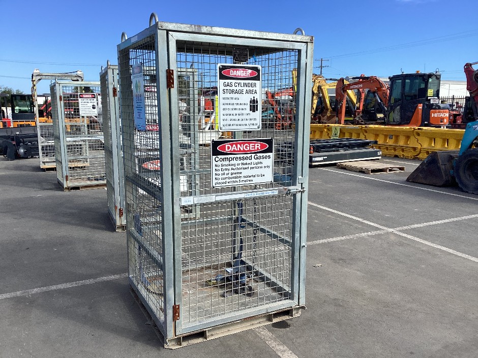 Gas Cylinder Storge Cage
