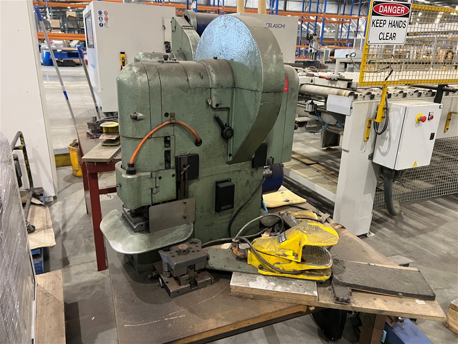 Utilux Pty. Ltd. Model 3 eccentric press