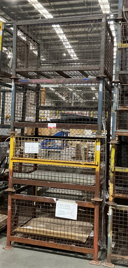4x Steel Stillages