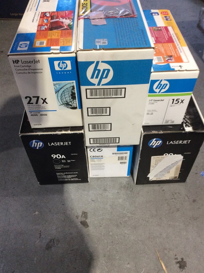 HP Mixed LaserJet Print Cartridges (Lot of 6)