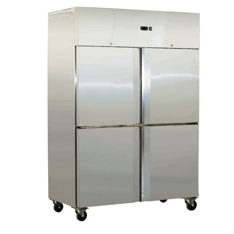 <p>Split 4 Door 1000L Upright S/S Fridge</p>