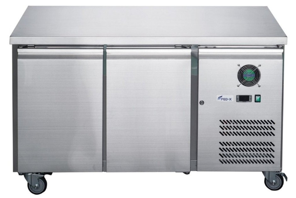 282L S/S Two Door Bench Freezer
