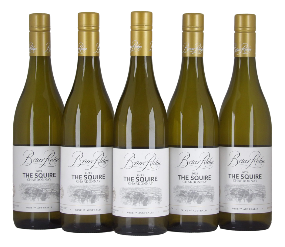Briar Ridge The Squire Chardonnay 2024 (5x 750mL), NSW