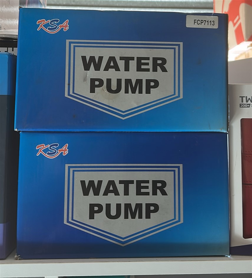 2x KSA Water Pumps