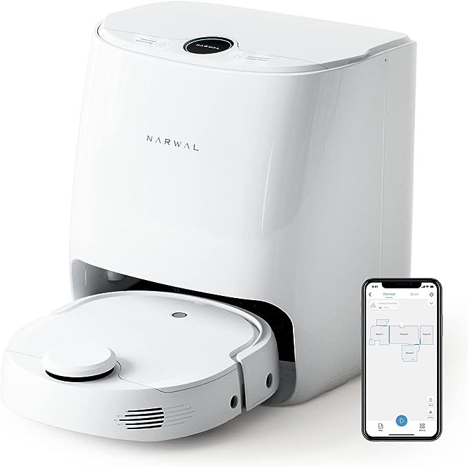 NARWAL T10 Robot Vacuum and Mop Combo. NB: Has been used.