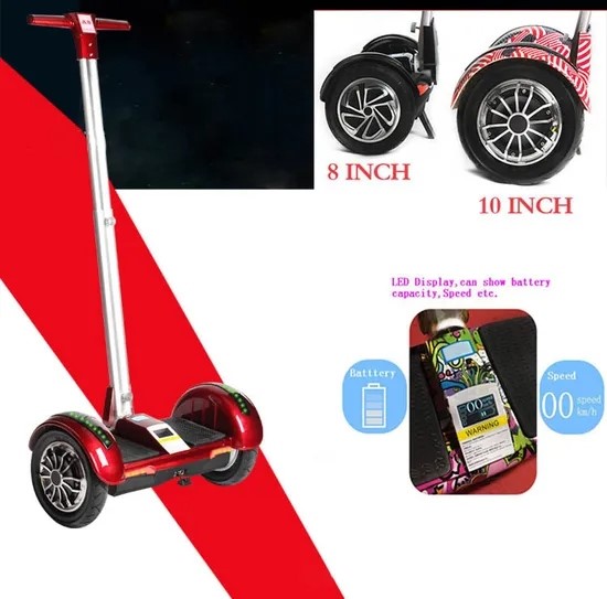GENERIC Mini Self Balance Scooter, 2 Wheels. NB: Damaged Wire in Handle for