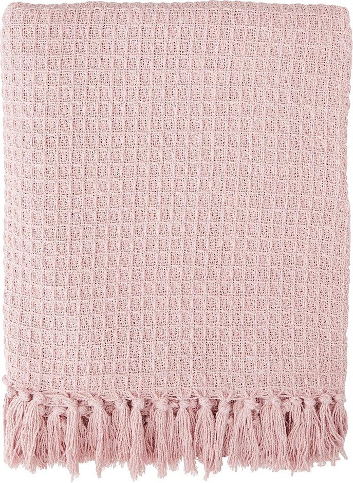 EMMA BARCLAY Honeycomb - Recycled Cotton Plain Waffle Textured Chair Sofa S