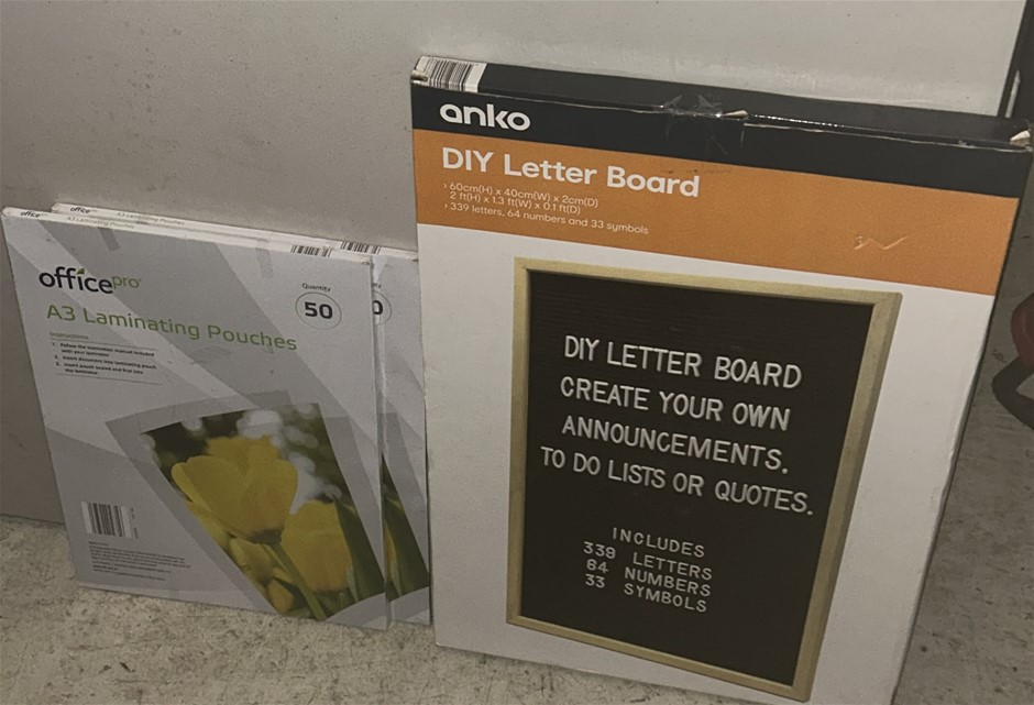 3x Office/Home Items
