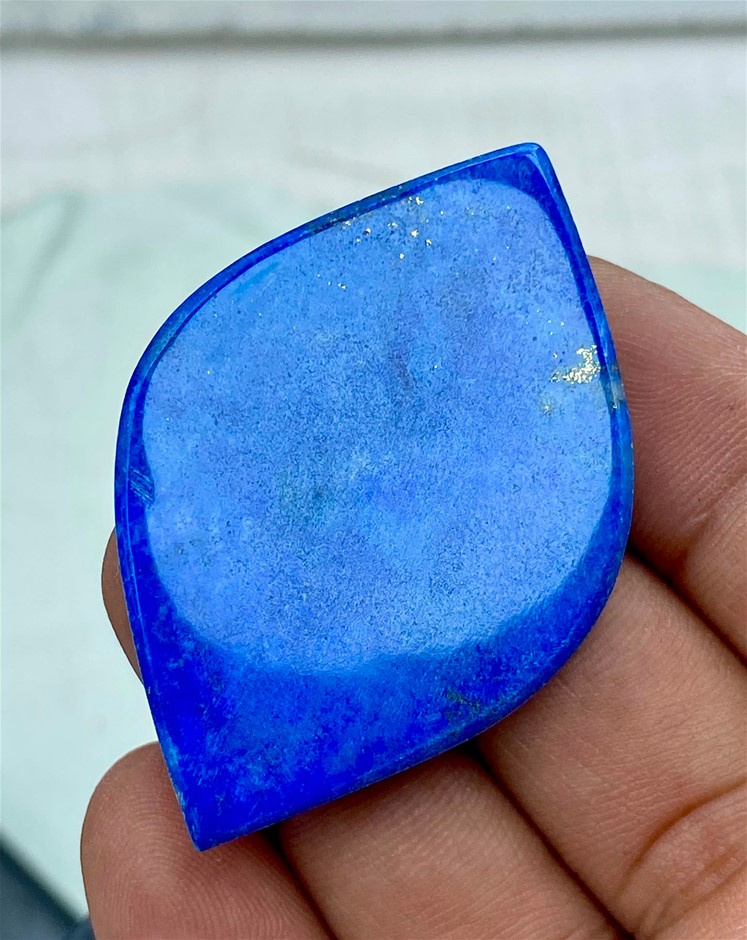 114.30 CT Quality Natural Royal Blue Lapis Lazuli