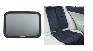 MAXI-COSI 1 x Deluxe Baby Car Seat Mirror & 1 x Deluxe Car Seat Protector.